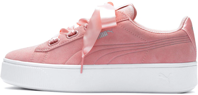 (W) 푸마 비키 스택드 리본 '핑크' (Puma Vikky Stacked Ribbon 'Pink') 369731-01 Buy (W) 푸마 비키 스택드 리본 '핑크' (Puma Vikky Stacked Ribbon 'Pink') 369731-01
