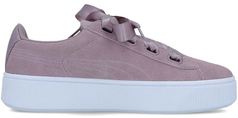 Puma Vikky 堆疊緞帶 粉色 女款 平底鞋 Order Puma Vikky 堆疊緞帶 粉色 女款 平底鞋
