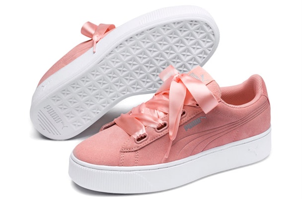 (W) 푸마 비키 스택드 리본 '핑크' (Puma Vikky Stacked Ribbon 'Pink') 369731-01 Order (W) 푸마 비키 스택드 리본 '핑크' (Puma Vikky Stacked Ribbon 'Pink') 369731-01