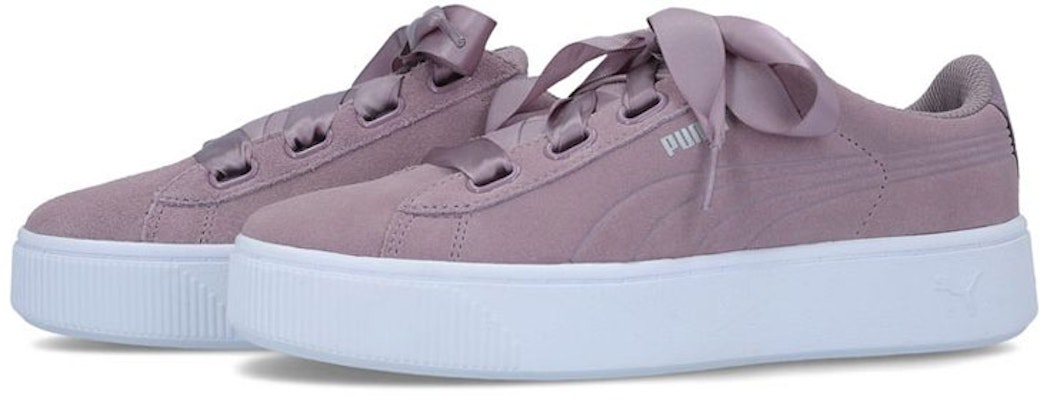 (Women) Puma Vikky Stacked Ribbon 'Pink Satin' 369731-03 Lookbook (Women) Puma Vikky Stacked Ribbon 'Pink Satin' 369731-03