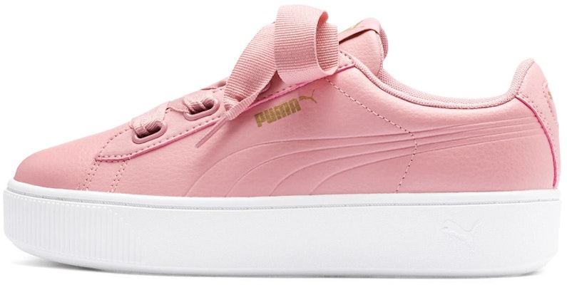 Puma Vikky 疊加緞帶核心 女款 粉色 休閒帆布鞋 Buy Puma Vikky 疊加緞帶核心 女款 粉色 休閒帆布鞋