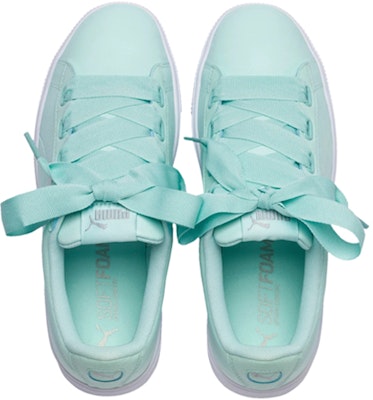 (W) 푸마 비키 스택드 리본 코어 '화이트 그린' (Puma Vikky Stacked Ribbon Core '화이트 그린') 369112-03 Lookbook (W) 푸마 비키 스택드 리본 코어 '화이트 그린' (Puma Vikky Stacked Ribbon Core '화이트 그린') 369112-03