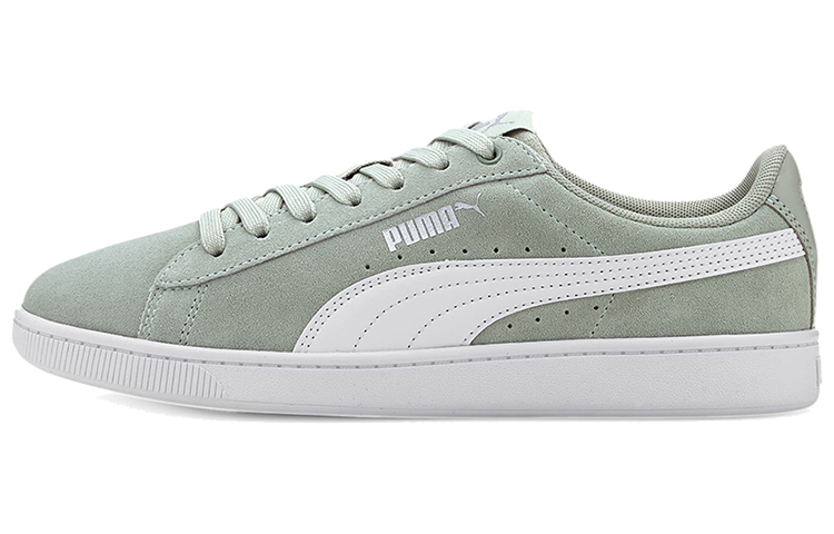 Buy (W) 푸마 비키 V2 그린/화이트 스니커즈 (Puma Vikky V2 Green/White Sneakers) 369725-24