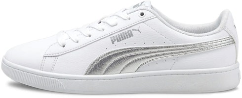 (Women) Puma Vikky v2 'White Silver' 380667-01 (Women) Puma Vikky v2 'White Silver' 380667-01