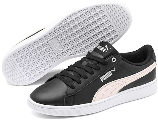 (W) Puma Vikky V2 Zebra Sneakers Hitam/Merah Muda 371110-01 Order (W) Puma Vikky V2 Zebra Sneakers Hitam/Merah Muda 371110-01