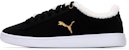 (W) Puma Vikky v2 Cat Teddy Kasut Sneakers Hitam 381090-01