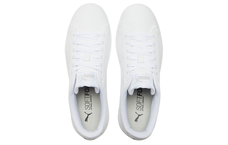 Shop (W) Chaussures Décontractées Puma Vikky V2 Cat Blanches 374904-01