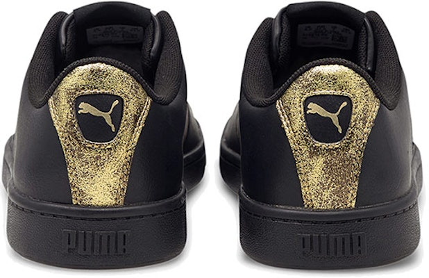 (Women) Puma Vikky V2 Cat Metallic Shoes Black/Gold 375913-02 Shop (Women) Puma Vikky V2 Cat Metallic Shoes Black/Gold 375913-02