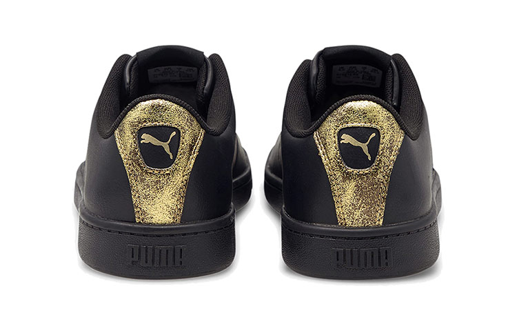 Shop (W) Chaussures Puma Vikky V2 Cat Métalliques Noir/Or 375913-02