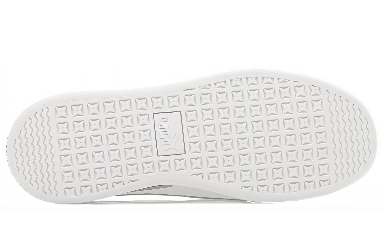 Shop Puma Vikky V2 Hem 輕便耐磨 低筒休閒板鞋 女款 白