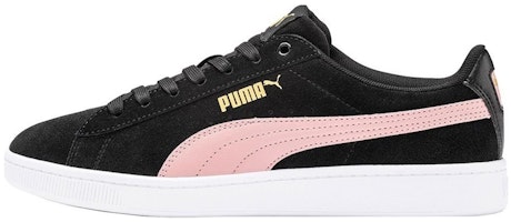 (Women) Puma Vikky V2 Low-tops Sport Shoes Black/Pink 369725-37 (Women) Puma Vikky V2 Low-tops Sport Shoes Black/Pink 369725-37