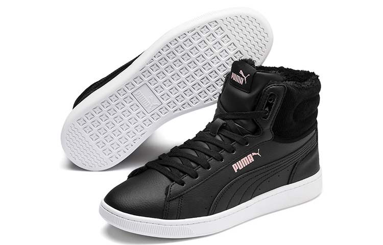 Order (W) Puma Vikky V2 High Winter 'Hitam Pink' 370279-01