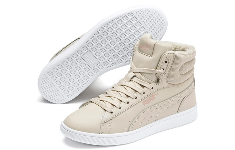 Order (W) Puma Vikky v2 Sepatu Mid-Cut Musim Dingin Khaki 370279-02