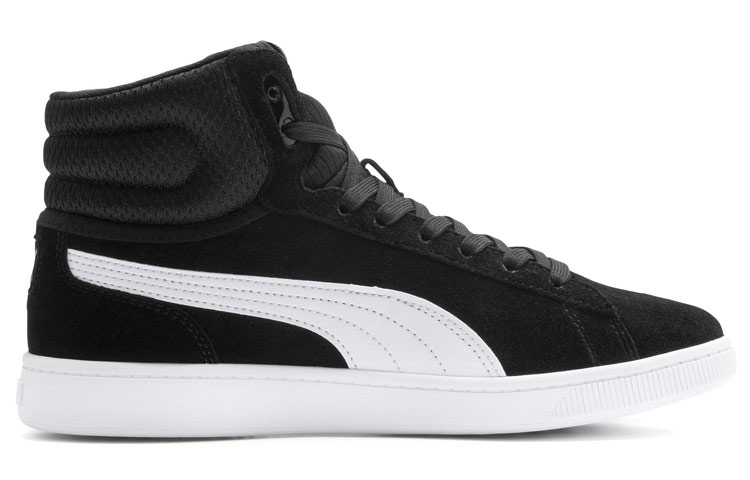 Order Puma Vikky v2 Mid 女士 黑白 中筒休閒板鞋