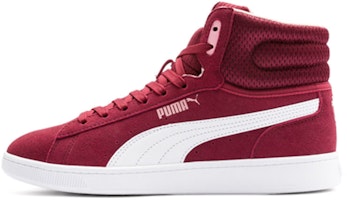 (Women) Puma Vikky v2 Mid 'Red White' 369867-03 (Women) Puma Vikky v2 Mid 'Red White' 369867-03