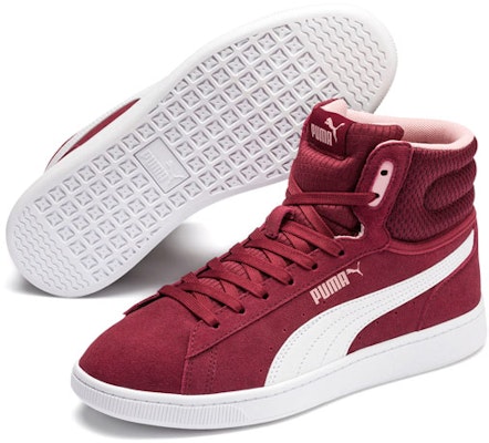 (Women) Puma Vikky v2 Mid 'Red White' 369867-03 Lookbook (Women) Puma Vikky v2 Mid 'Red White' 369867-03