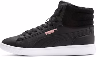 (Women) Puma Vikky V2 Mid-Cut Winter 'Black Pink' 370279-01 (Women) Puma Vikky V2 Mid-Cut Winter 'Black Pink' 370279-01