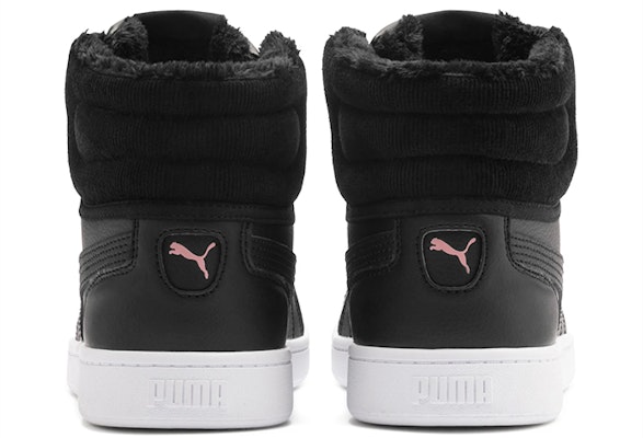 (W) 푸마 비키 V2 미드 윈터 '블랙 핑크' (Puma Vikky V2 Mid Winter 'Black Pink') 370279-01 Shop (W) 푸마 비키 V2 미드 윈터 '블랙 핑크' (Puma Vikky V2 Mid Winter 'Black Pink') 370279-01