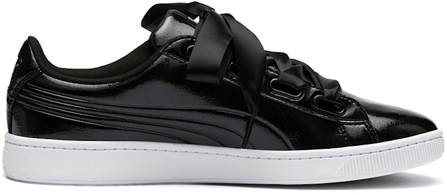 (W) プーマ ビッキーv2 リボン ブラック/シルバー 369727-01 Order (W) プーマ ビッキーv2 リボン ブラック/シルバー 369727-01