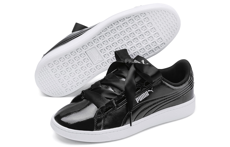Lookbook (W) Puma Vikky v2 Ribbon ''Schwarz Silber'' 369727-01