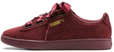 (Women) Puma Vikky V2 Ribbon 'Burgundy' 369726-07 (Women) Puma Vikky V2 Ribbon 'Burgundy' 369726-07