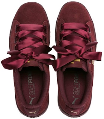 (Women) Puma Vikky V2 Ribbon 'Burgundy' 369726-07 Lookbook (Women) Puma Vikky V2 Ribbon 'Burgundy' 369726-07