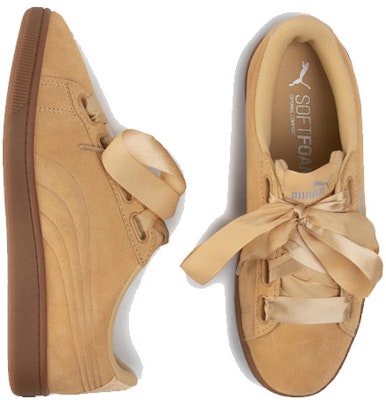 (Women) Puma Vikky V2 Ribbon 'Tan' 369726-04 Lookbook (Women) Puma Vikky V2 Ribbon 'Tan' 369726-04