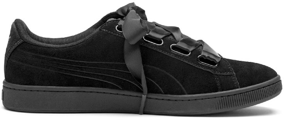 (W) 彪马Vikky V2丝带休闲鞋黑色 369726-01 Order (W) 彪马Vikky V2丝带休闲鞋黑色 369726-01