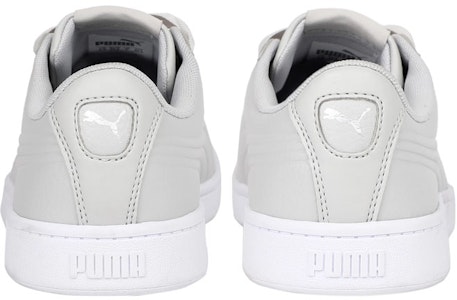 Puma Vikky v2 Ribbon Core 簡約舒適 低幫休閒板鞋 女款 灰 Shop Puma Vikky v2 Ribbon Core 簡約舒適 低幫休閒板鞋 女款 灰