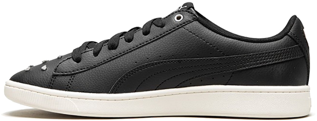 Women Puma Vikky V2 Studs Black White 369111 01 369111 01