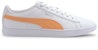 (W) Puma Vikky V2 Zebra Kasut Putih/Jingga 371110-02