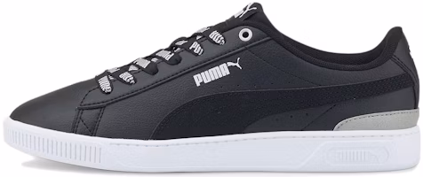 Puma Vikky V3 Logomania Casual Skateboarding Shoes Black White 383025-02 Puma Vikky V3 Logomania Casual Skateboarding Shoes Black White 383025-02