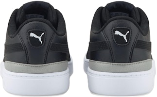 Puma Vikky V3 Logomania 休閒板鞋 女款 黑白色 Shop Puma Vikky V3 Logomania 休閒板鞋 女款 黑白色