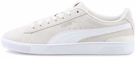 (Women) Puma Vikky V3 Casual Skateboarding Shoes White 383023-03 (Women) Puma Vikky V3 Casual Skateboarding Shoes White 383023-03