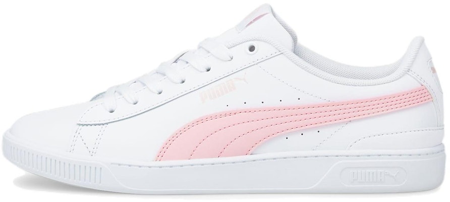 (Women) Puma Vikky v3 Leather 'White Pink' 383115-06 Buy (Women) Puma Vikky v3 Leather 'White Pink' 383115-06