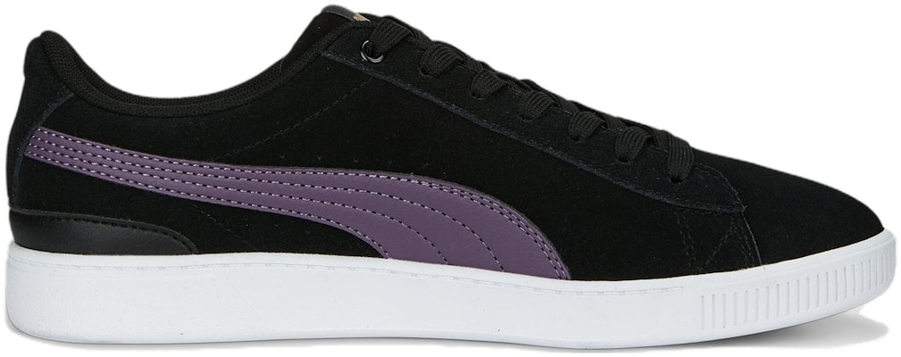 (W) 푸마 비키 V3 로우 '블랙 퍼플' (Puma Vikky V3 Low '블랙 퍼플') 383023-10 Order (W) 푸마 비키 V3 로우 '블랙 퍼플' (Puma Vikky V3 Low '블랙 퍼플') 383023-10