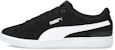 (W) Puma Vikky V3 Kasut Skateboard Kasual Hitam Putih 383023-01