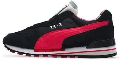 (Women) Puma Vintage Running TX-3 /Red 'Black' 360314-02 (Women) Puma Vintage Running TX-3 /Red 'Black' 360314-02