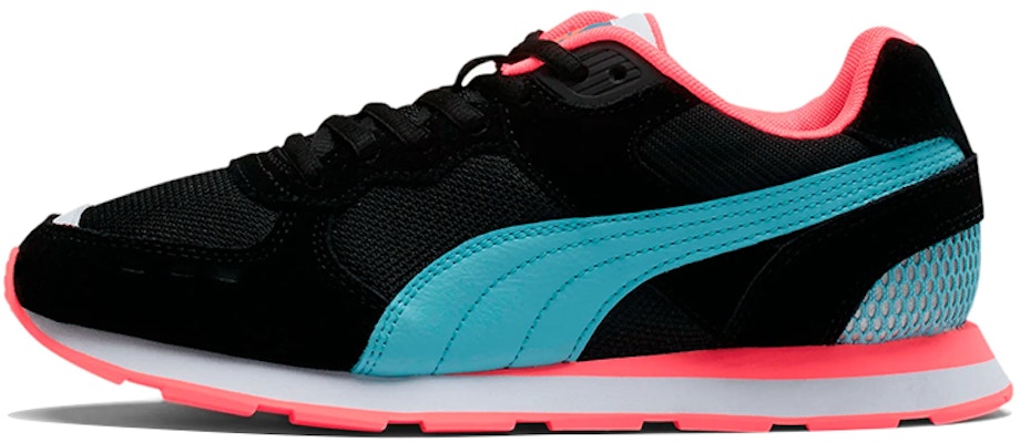 (Women) Puma Vista Meatallic Sneakers Black/Blue/Pink 372250-01 Buy (Women) Puma Vista Meatallic Sneakers Black/Blue/Pink 372250-01