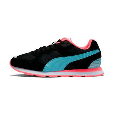 (W) Puma Vista Meatallic Sneakers Black/Blue/Pink