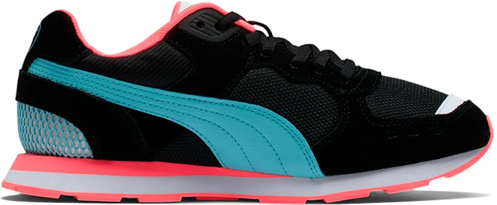 (Women) Puma Vista Meatallic Sneakers Black/Blue/Pink 372250-01 Order (Women) Puma Vista Meatallic Sneakers Black/Blue/Pink 372250-01