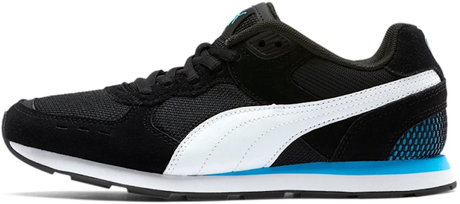 (Women) Puma Vista Sneakers Black/Blue 372333-24 Buy (Women) Puma Vista Sneakers Black/Blue 372333-24