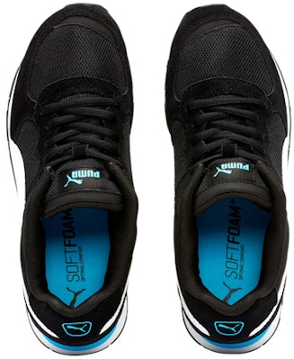 (Women) Puma Vista Sneakers Black/Blue 372333-24 Order (Women) Puma Vista Sneakers Black/Blue 372333-24