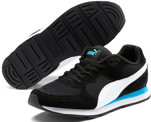 (Women) Puma Vista Sneakers Black/Blue 372333-24 Order (Women) Puma Vista Sneakers Black/Blue 372333-24