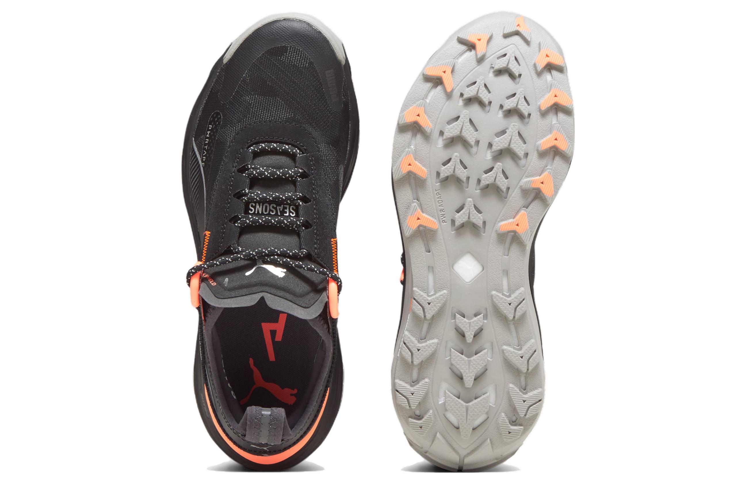 Shop (W) Puma Voyage Nitro 3 GORE-TEX 'Seasons - Hitam Neon Matahari' 377839-01