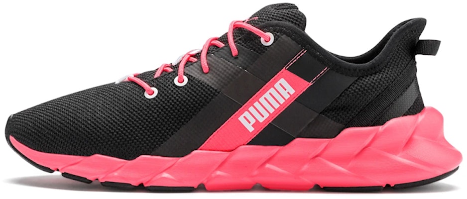 (Women) Puma Weave XT Black/Pink 192611-02 Buy (Women) Puma Weave XT Black/Pink 192611-02