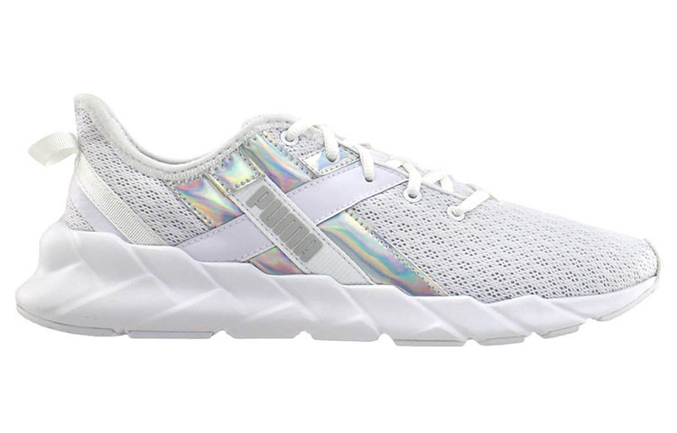 Order Puma Weave XT 彩虹女款 白色 低筒跑步鞋