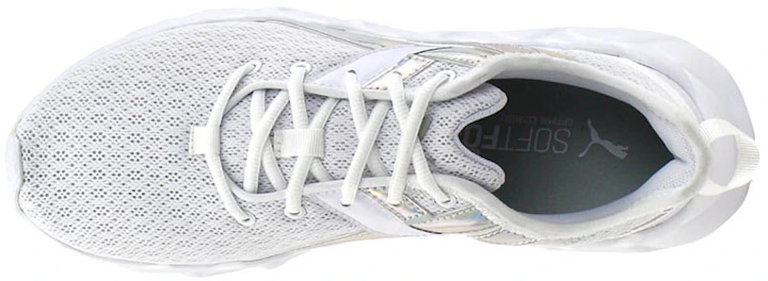 Puma Weave XT 彩虹女款 白色 低筒跑步鞋 Lookbook Puma Weave XT 彩虹女款 白色 低筒跑步鞋