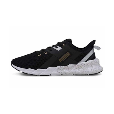 (W) Puma Weave XT Metal Black/White