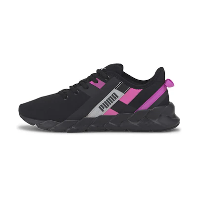 (W) Puma Weave XT Twin 'Black Luminous Pink'